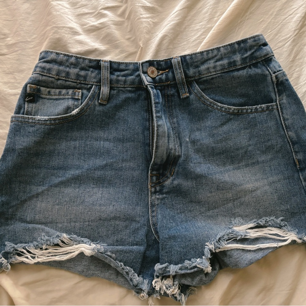 Kancan Denim Blue Women's Shorts